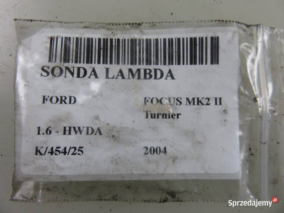 SONDA LAMBDA FORD FOCUS MK2 II 16 0258006599 osobowe małopolskie