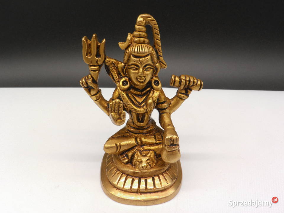 MOSIĘŻNA FIGURKA LORDA ŚIWY SHIVA SAKRALNA wielkopolskie Raszków
