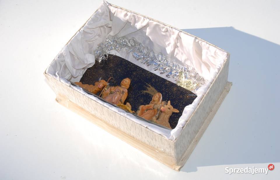 Stara szopka Betlejemska figurki antyk zabytek Cieszyn
