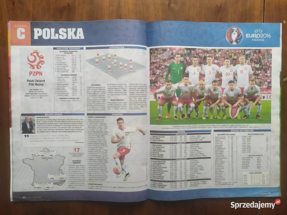 Skarb kibica Euro 2016 Czasopisma Łódź sprzedam