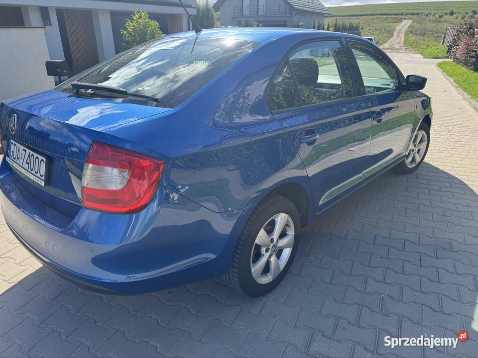 Piękna Skoda rapid 2015 12Tsi 4el szyby Aux 333000km Gdańsk