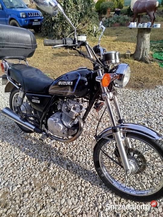Motocykl Suzuki gn 125 klasyk jazda na kat B małopolskie Rdzawka