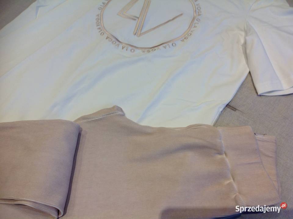 Kpl Koszulka Legginsy OLA VOGA L Nowy Nowa Sól
