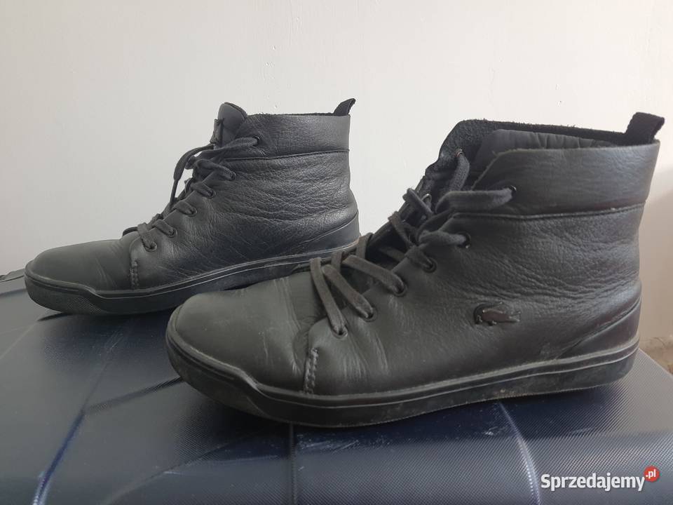 Lacoste buty czarne kostkę damskie rozmiar 39 Piaseczno