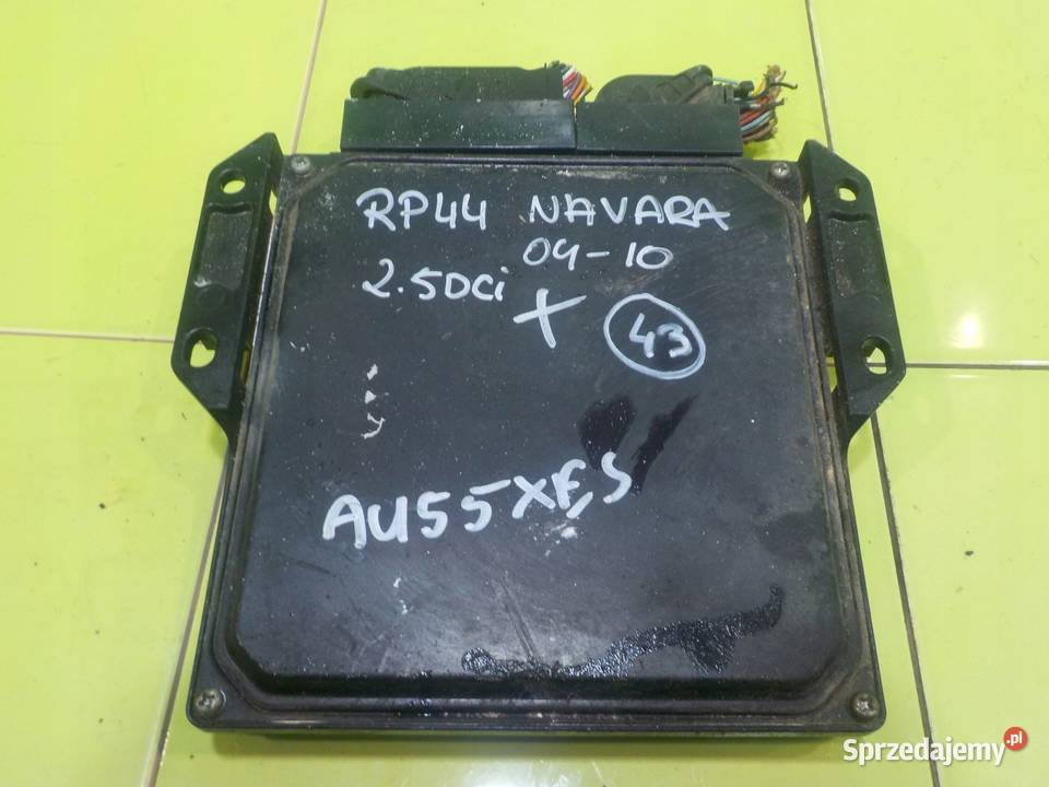 NISSAN NAVARA II D40 25 DCI 05r sterownik Czujniki i sterowniki Suków