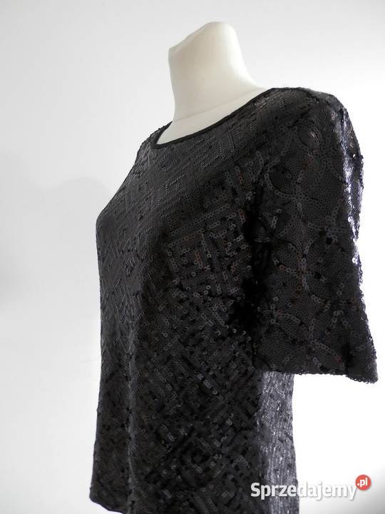 Bluzka Cekinowa Czarna Wieczorowa Balowa podlaskie Łomża
