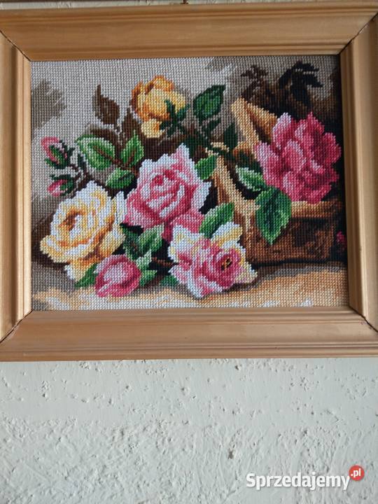 OBRAZ HAFTOWANY W RAMIE Częstochowa