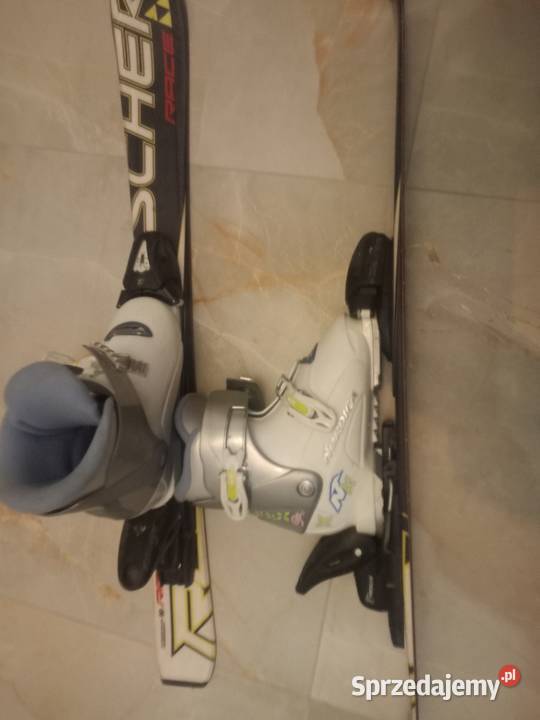 Narty dziecięce Fischer 90 buty narciarskie Siedlec sprzedam
