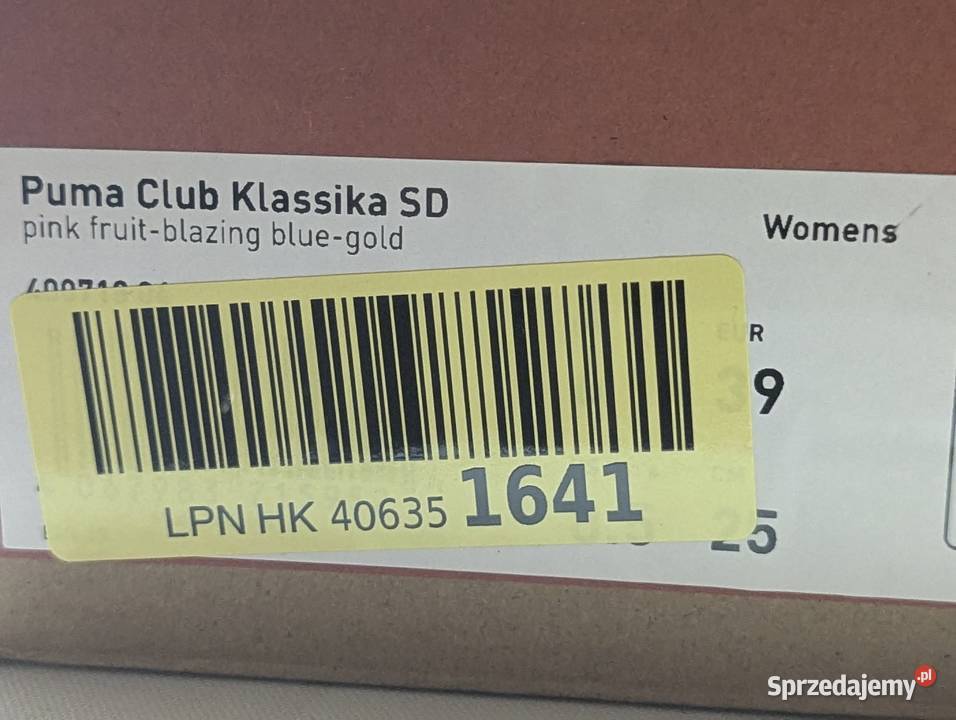 Buty zamszowe skórzane puma różowe pudrowe 39 Kraków