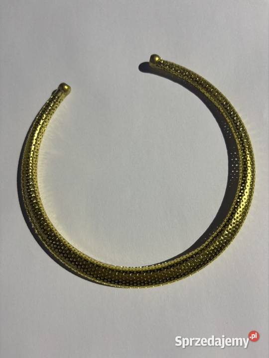 Mosiężny naszyjnik choker Bydgoszcz