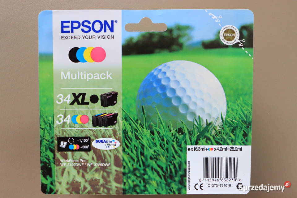 EPSON Multipack zestaw tuszów C13T34794010 Drukarki i skanery mazowieckie