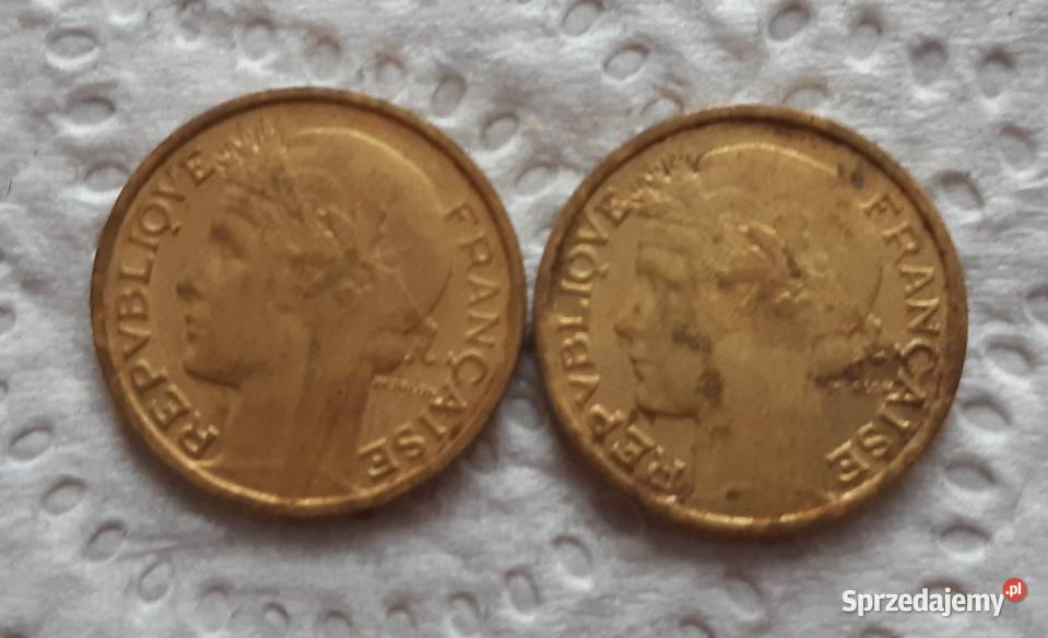 50 centimes Francja 1937r i 1941r małopolskie Tarnów