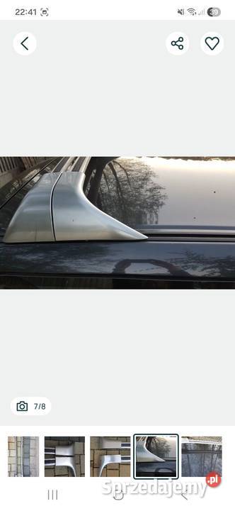 Relingi dachowe Citroen C8 Peugeot 807 Fiat