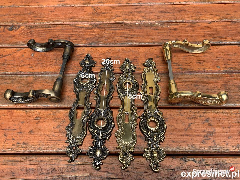 RUSTYKALNA Klamka kuta do furtki bramki drzwi Białystok