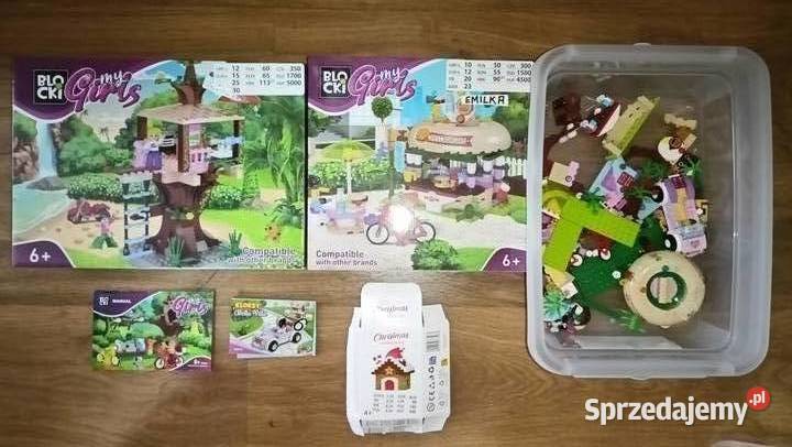 Klocki Blocki Kloksy dzieci różne zestaw st