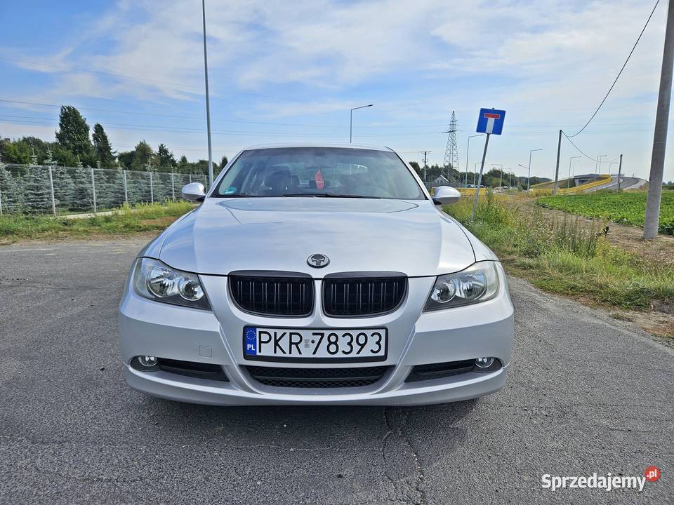 Bmw 320i e90 m pakiet skory klima serwisowana podgrzewane fotele Koźmin Wielkopolski