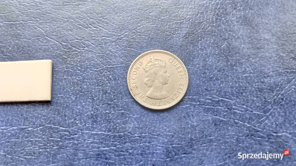 Stare monety 5 cent 1953 Malaje i Borneo Lesko