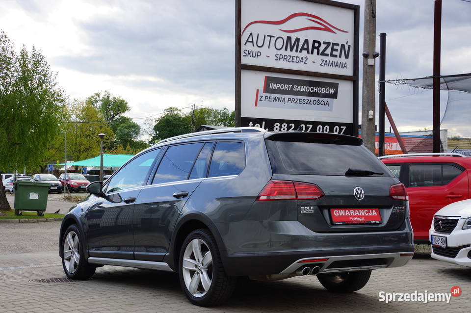 Volkswagen Golf Alltrack 20 TDI CR 184 4x4 podgrzewane fotele Nowy Sącz sprzedam