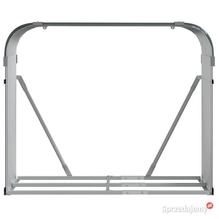 Stojak na drewno antracyt 120x45x100 stal mazowieckie Warszawa