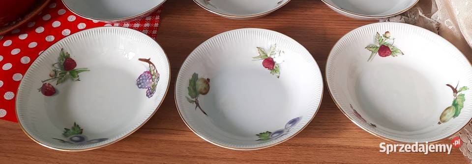 Porcelana Ćmielów Misa i Salaterki Antyki, Sztuka, Kolekcje