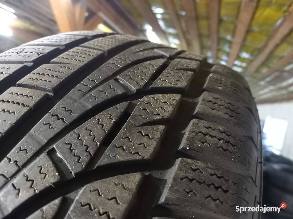 2x Opona UŻYWANA ZIMOWA 21555R17 HANKOOK 99 Zaścianki