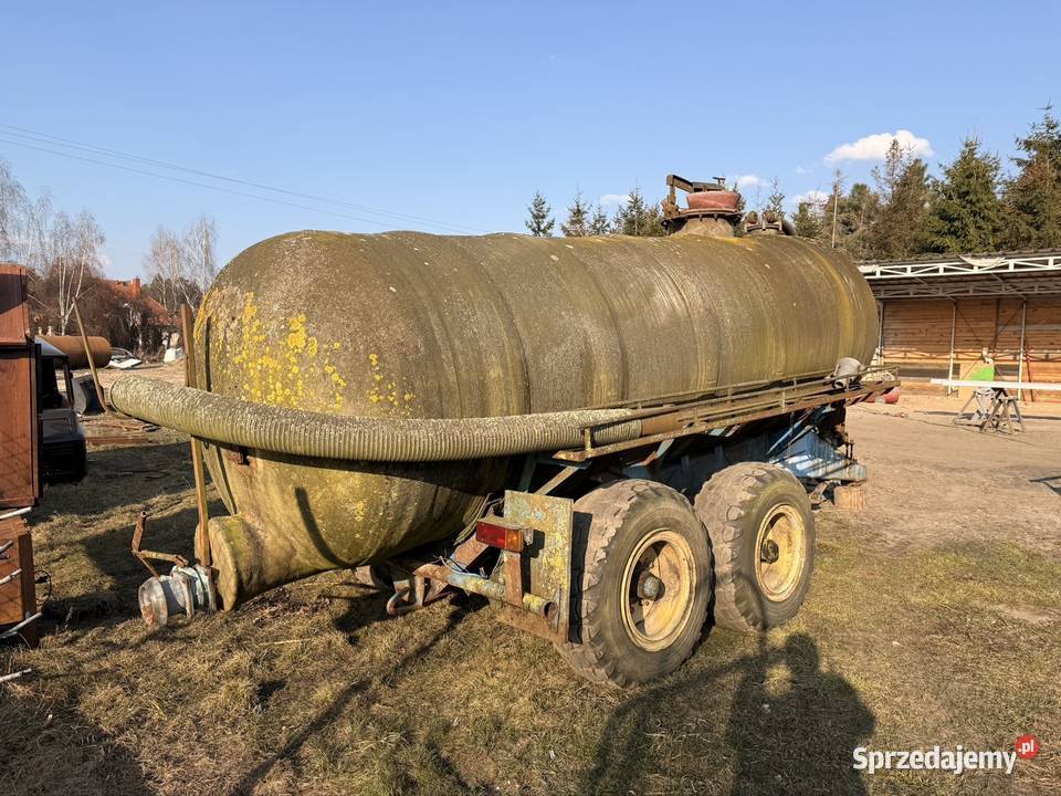Beczkowóz HTS 100 Fortschritt uszkodzony łódzkie Łowicz sprzedam