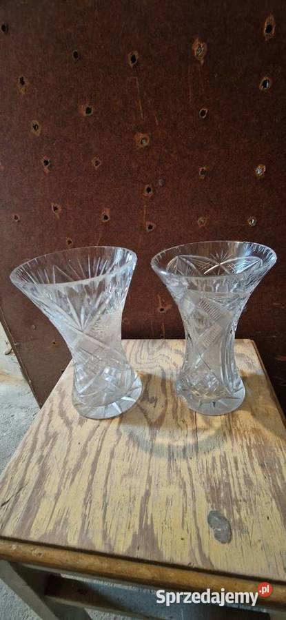Kryształ wazon komplet