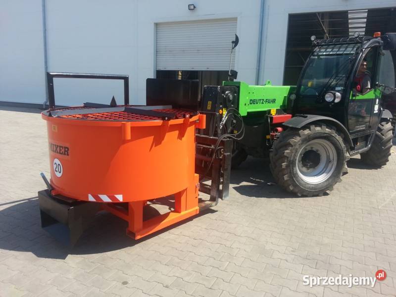 MIESZALNIK PASZ BETONIARKA WOM 1200l Gwarancja Nowe Miasto Lubawskie sprzedam