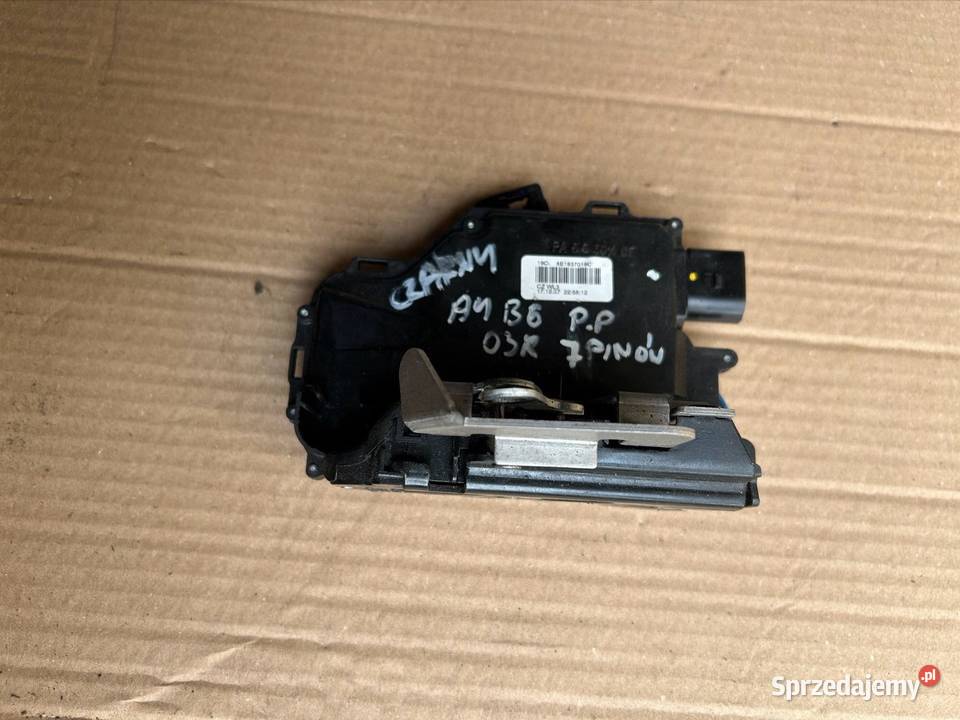 Zamek drzwi prawy przód Audi a4 b6 8e1837016c kujawsko-pomorskie
