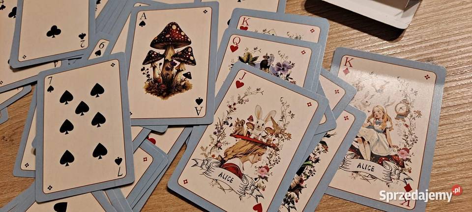 Karty talia Alice w Krainie Czarów Kraków