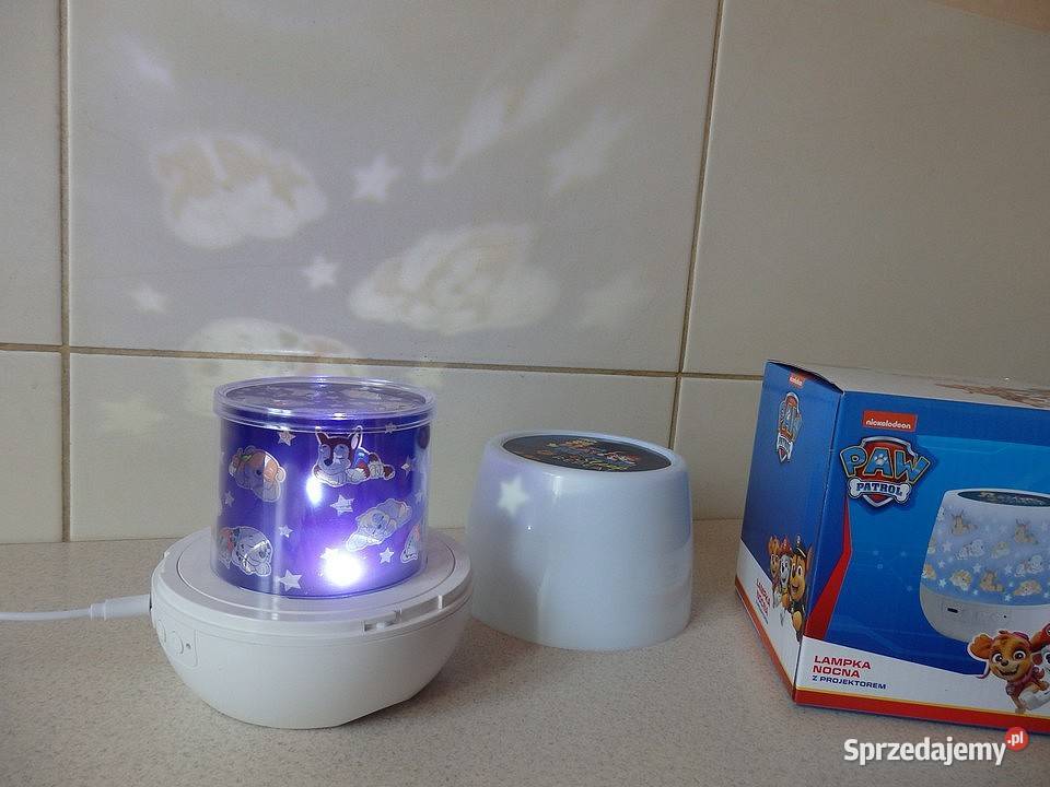 Lampka nocna z obrotowym projektorem z motywem Rzeszów sprzedam