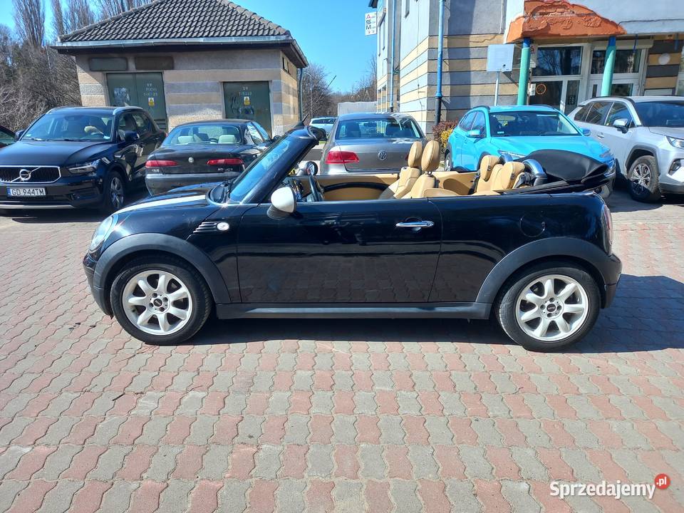 Mini Cooper cabrio 2009r 16 jasna skóra 146 Gdańsk