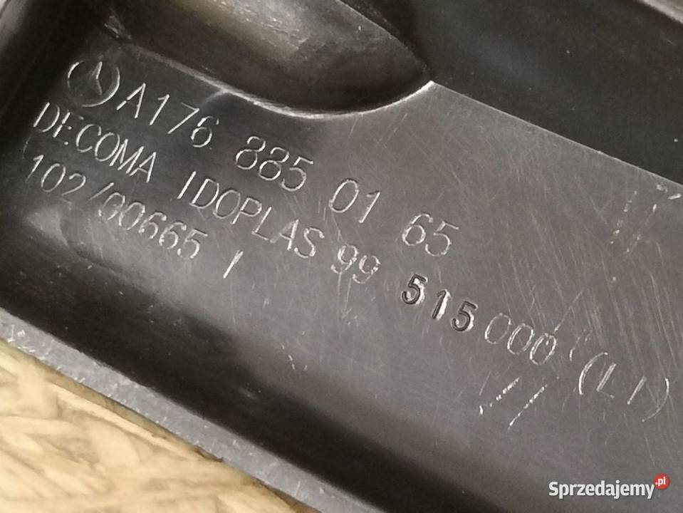 MERCEDES W176 W246 ŚLIZG MOCOWANIE ZDERZAKA LEWY Pleszew sprzedam