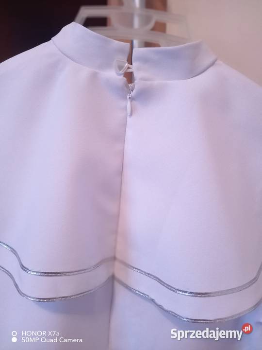 Alba komunijna chłopięca krótka z oblamówką Kielce sprzedam