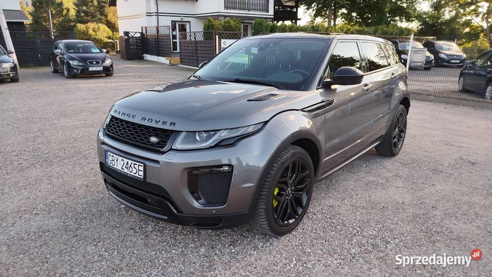 Land Rover Evoque Piękny Wygląd i Stan elektryczne lusterka Bytów sprzedam