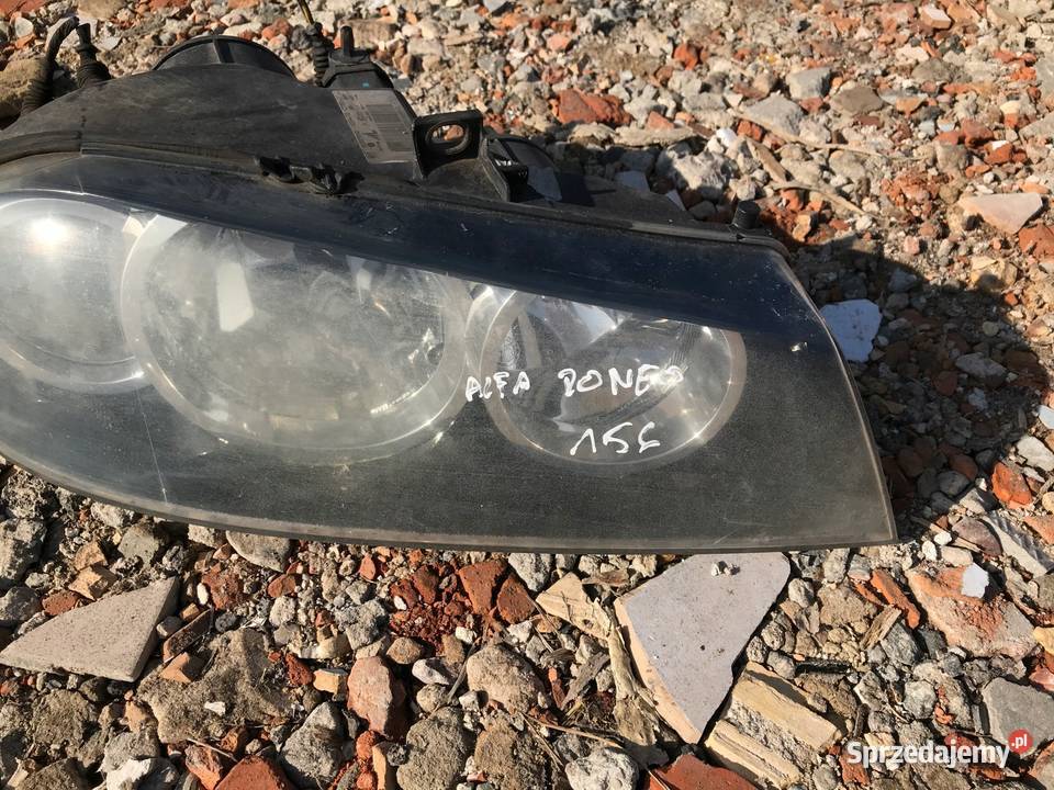 ALFA ROMEO 156 LIFT LAMPA PRZÓD PRZEDNIA PRAWE Lampy przednie Zbierkowo