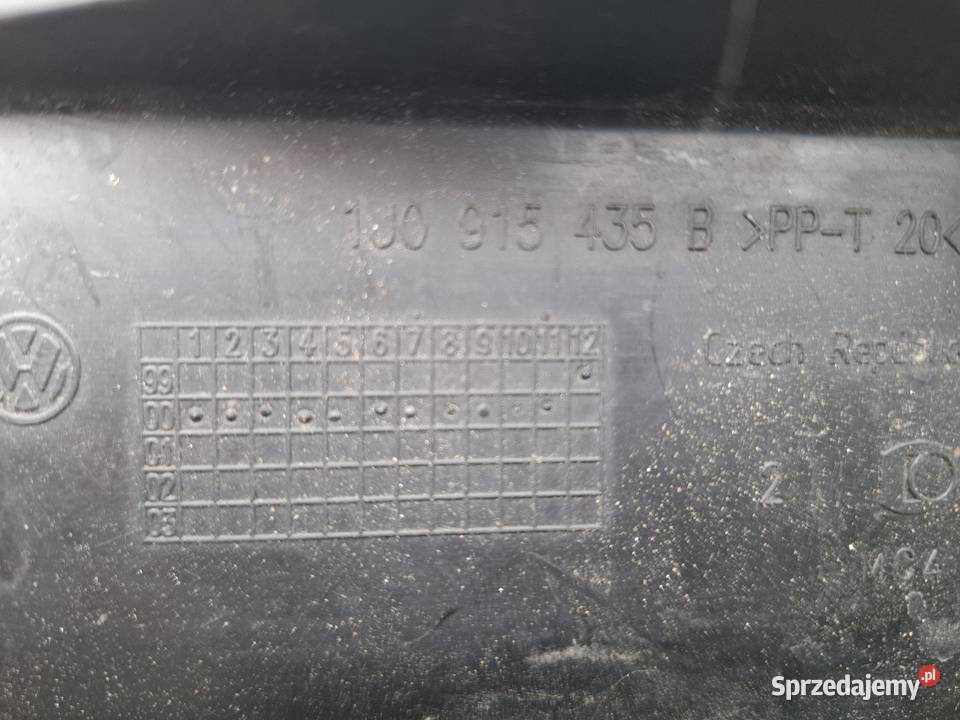 Osłona obudowa akumulatora 1J0915335 1J0915435B Przyborów