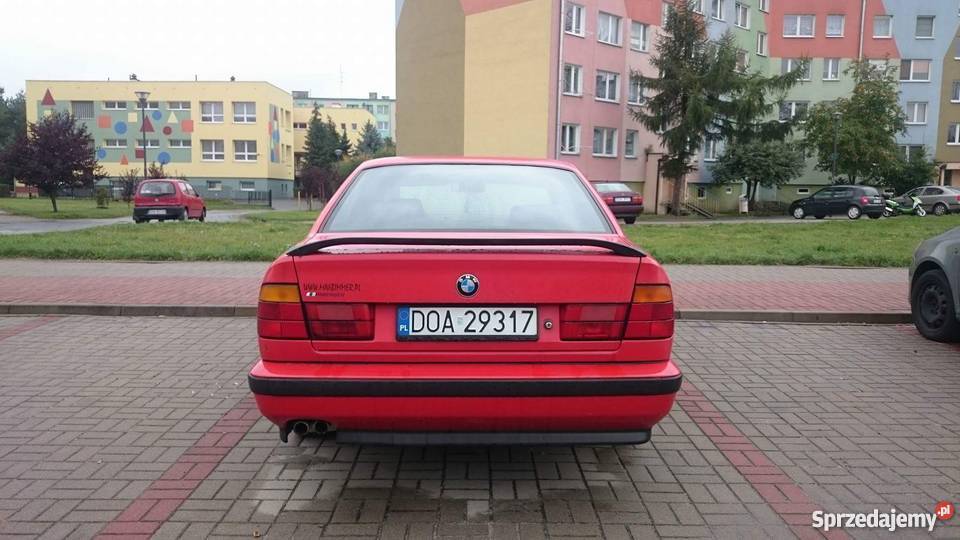 BMW e34 m50 520i autoalarm Jelcz-Laskowice