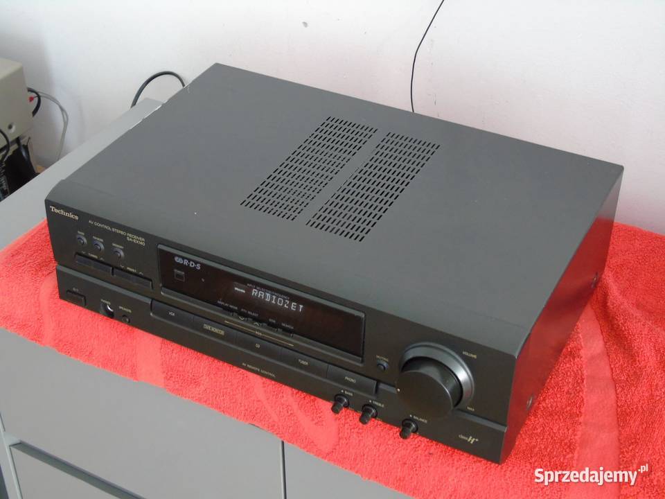 Wzmacniacz z radiem Technics SAEX140 mocny i Jasło