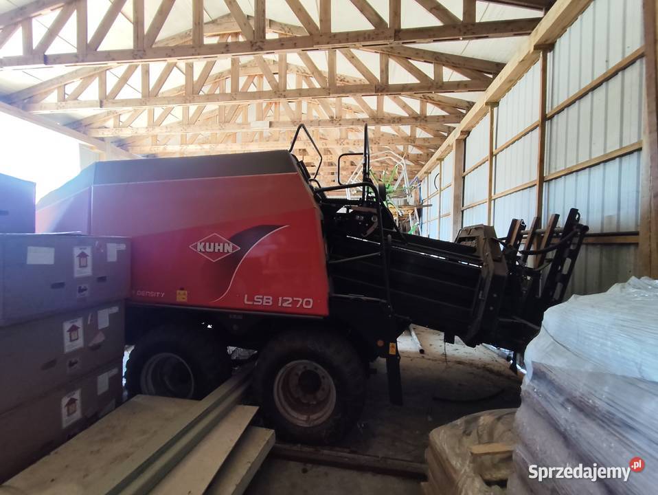 Prasa duża kostka Kuhn LSB 1270 2012 przebieg Lubasz sprzedam