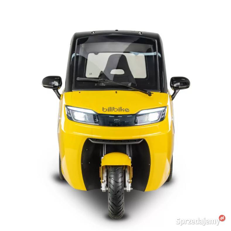 Skuter bez prawa jazdy zabudowany z dachem MICRO
