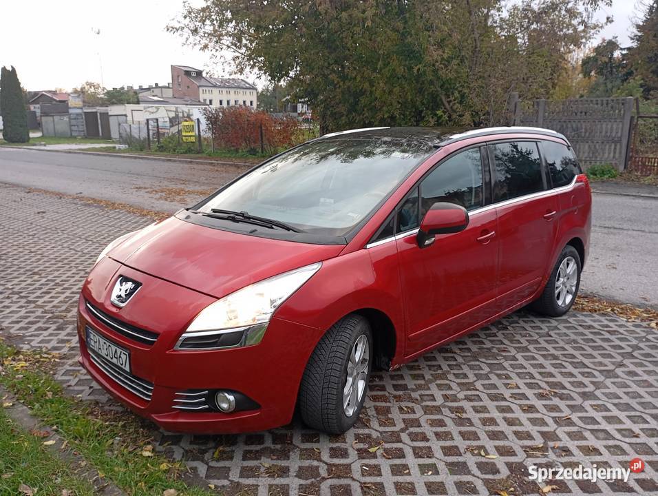 Peugeot 5008 16 DIESEL Rok produkcji 2010 łódzkie Radomsko