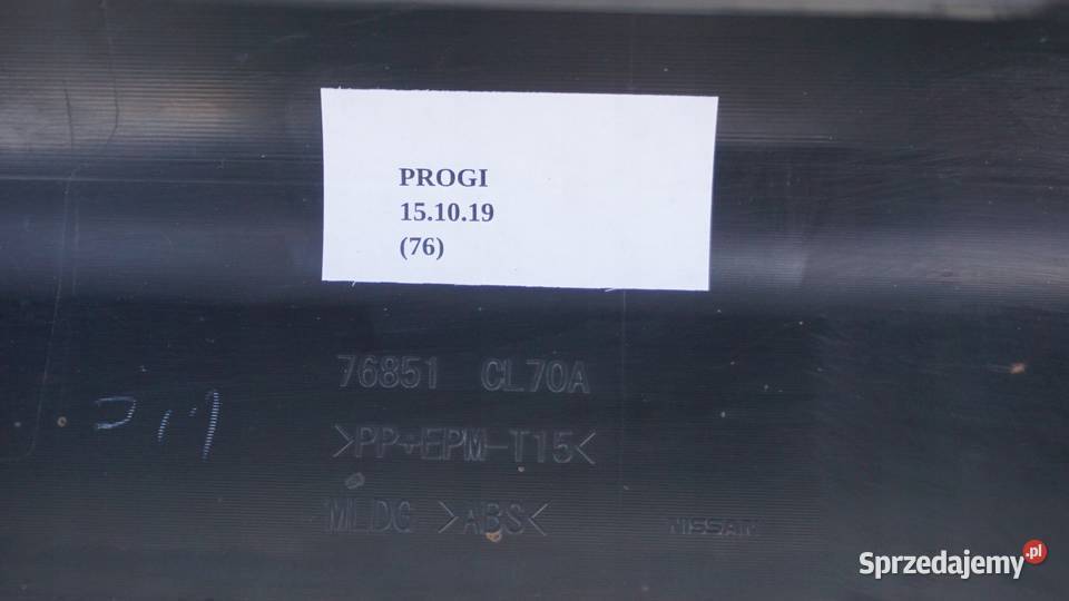 LISTWA PROGOWA PRAWA PRÓG INFINITI FX35 FX45 Motoryzacja Nowy Tomyśl