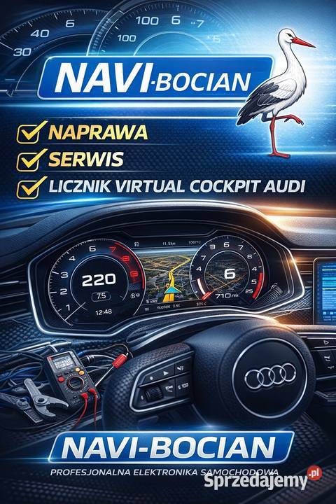 Audi VW Virtual Cockpit NAPRAWA Wyświetlacza Szczecinek