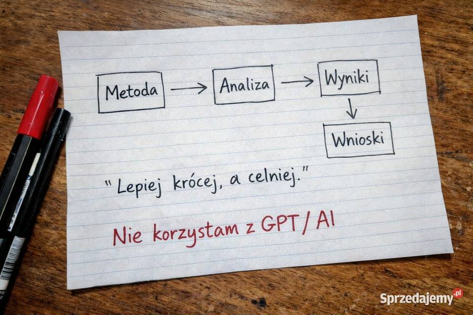 Pomoc w pisaniu pracy magisterskiej Pozostałe usługi Warszawa
