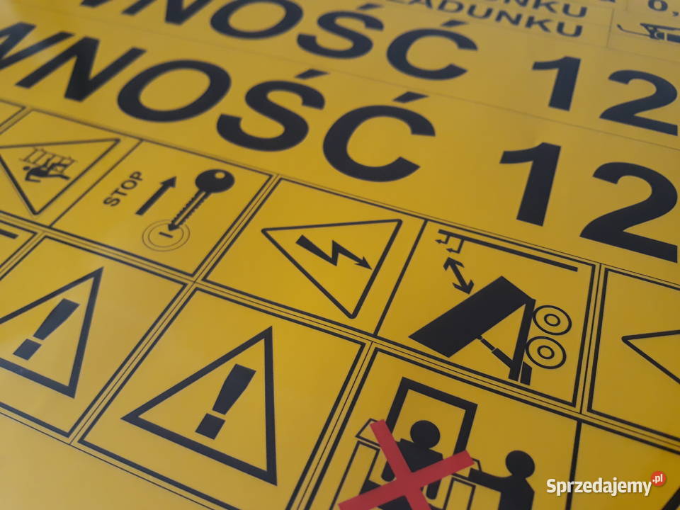 Naklejki na maszyny rolnicze Pleszew