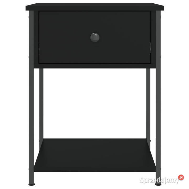 Stoliki nocne 2 czarne 44x45x58 WM825844 Warszawa