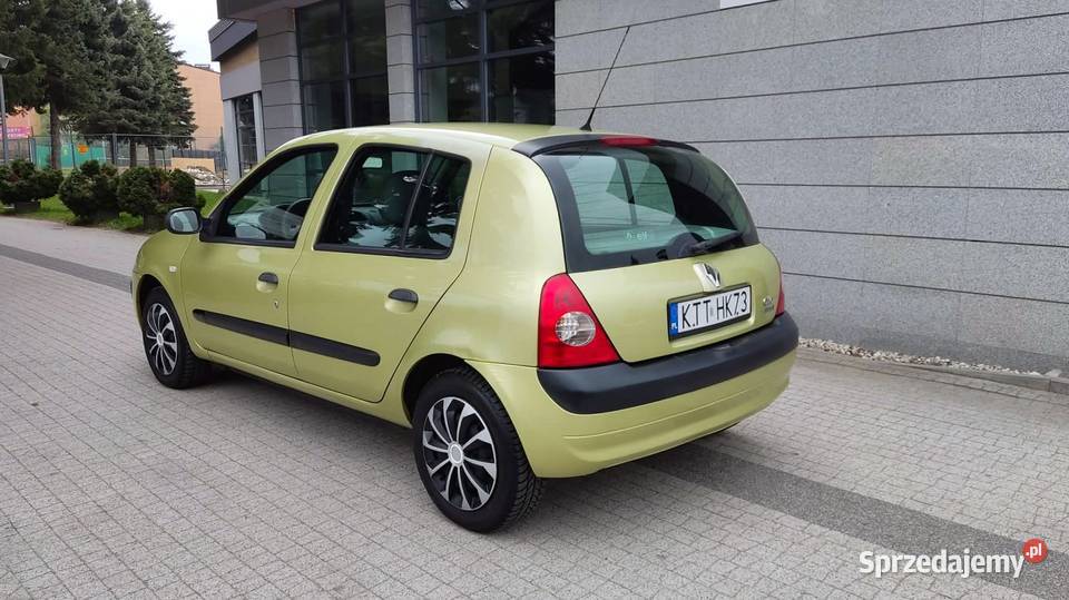 Renault Clio 2005 12 16v Lift Klimatyzacja Niski Jasło