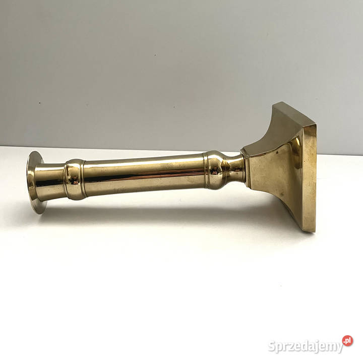 Antyczny mosiężny lichtarz klasycystycznym Warszawa