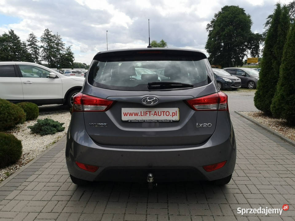 Hyundai ix20 14 16v 90 Klima Elektryka Isofix szary dolnośląskie Strzegom